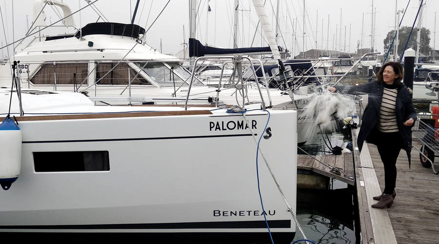 Naming Ceremony for Our Two New Beneteau 381